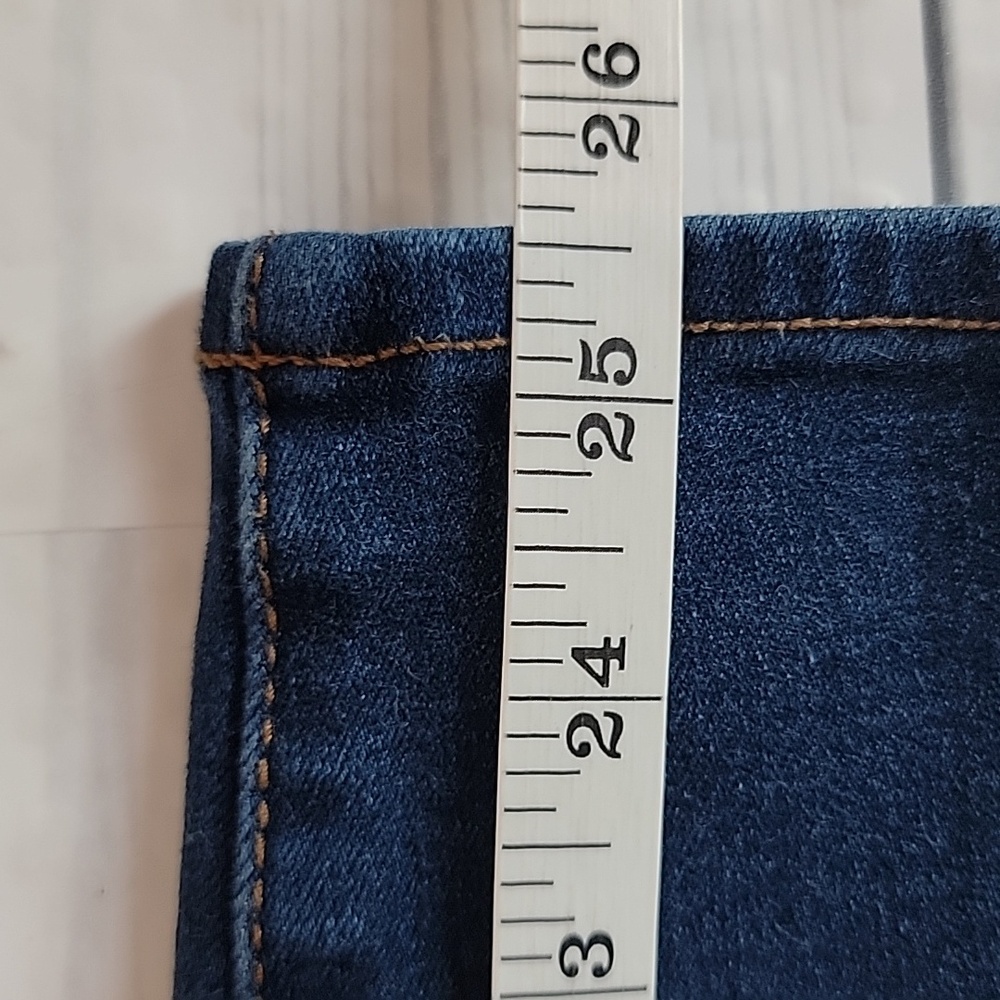 American Eagle Blue Denim Jeggings High-Rise Womens Size 6 - Picture 15 of 15